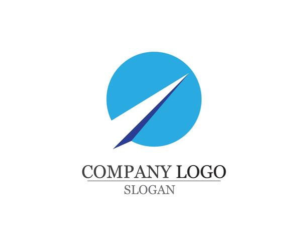 logo finance et symboles vector illustration concept