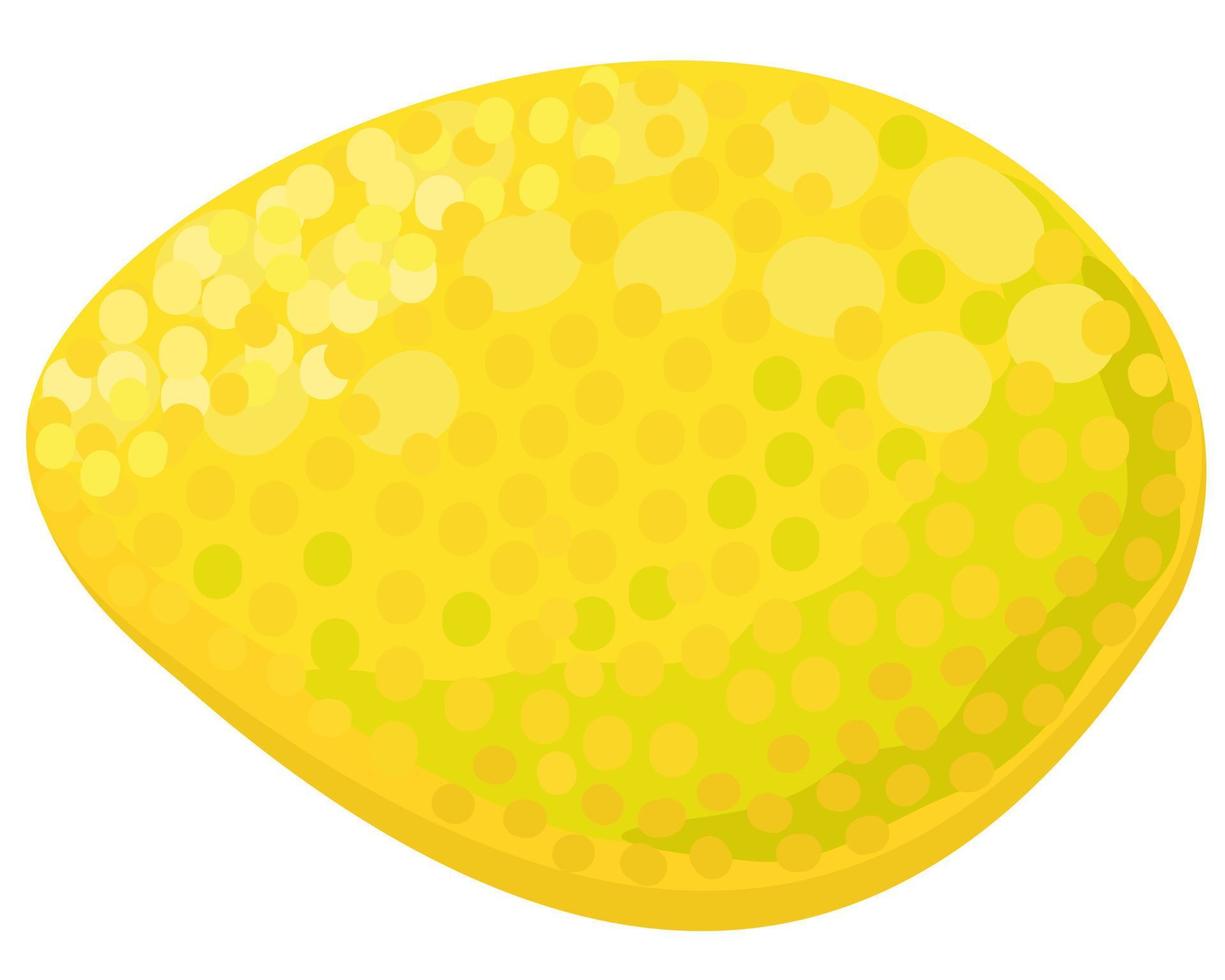 illustration vectorielle isolée de citron. vecteur