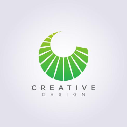 Cercle abstrait Vector Illustration Design Clipart Logo Logo Template