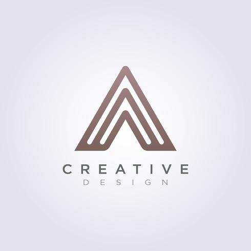 Abstract Triangle Vector Illustration Design Clipart Logo Logo Template