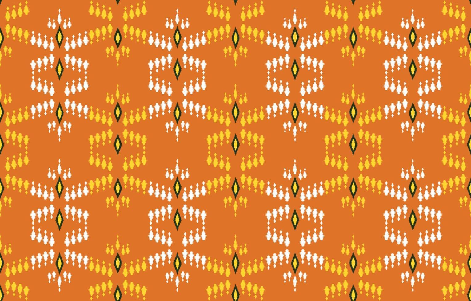 bel art ikat abstrait ethnique. motif harmonieux de broderie tribale, folklorique et de style mexicain. ornement d'art géométrique aztèque print.design pour tapis, papier peint, vêtements, tissu, couverture, textile vecteur