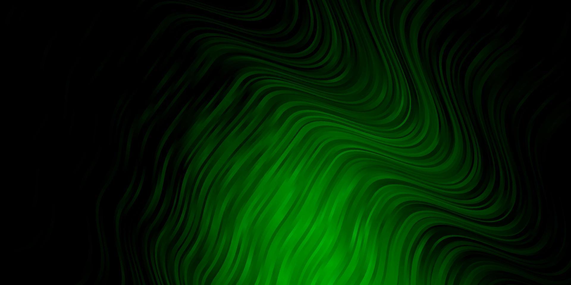 modèle vectoriel vert foncé avec des lignes ironiques.