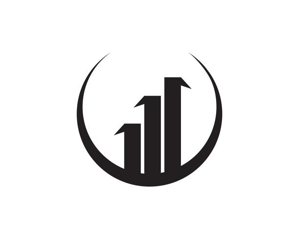 logo finance et symboles vector illustration concept ,,