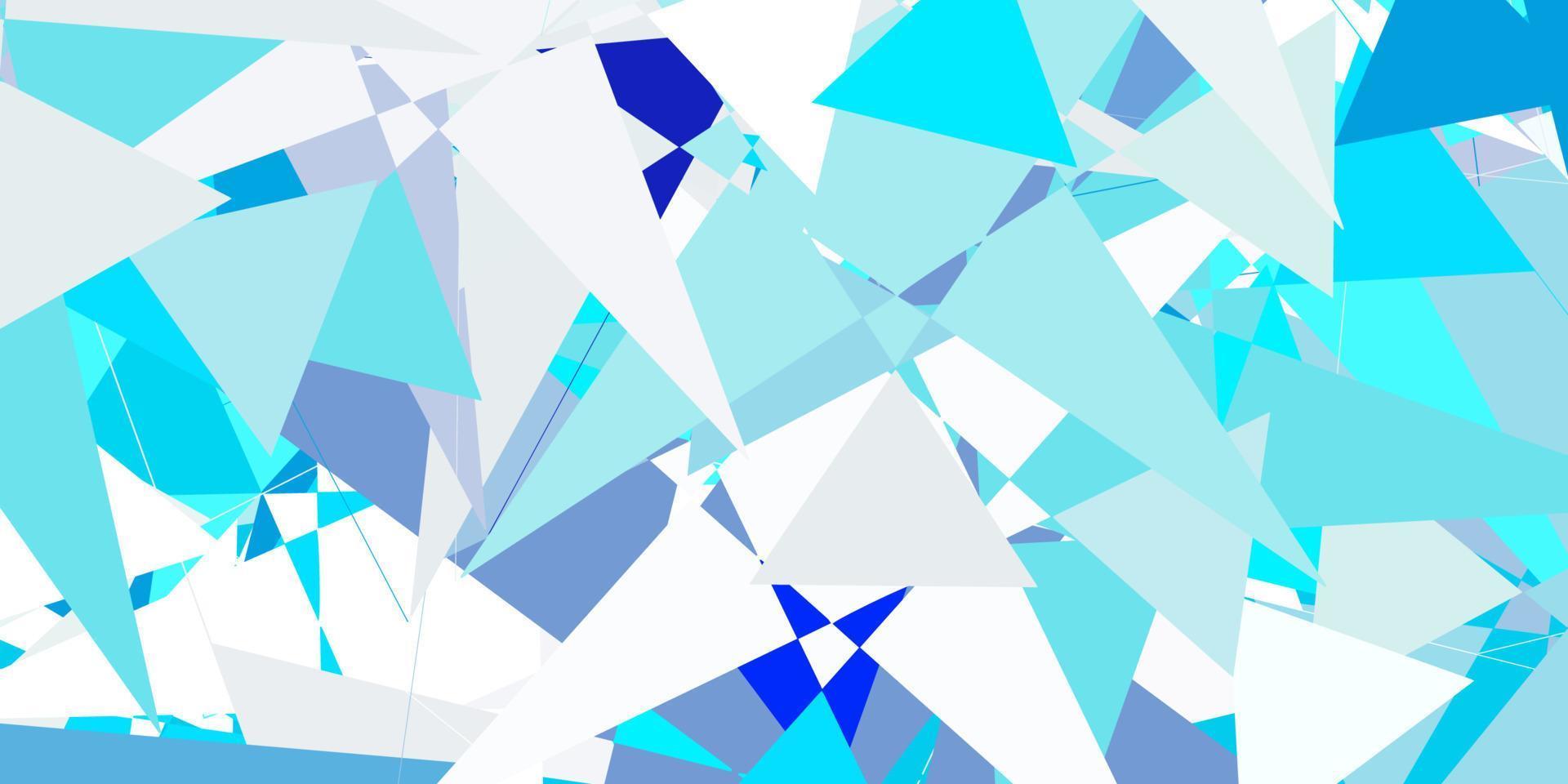 modèle vectoriel bleu clair avec des formes polygonales.