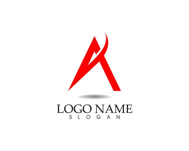 Une icône de lettre Logo Business Template Vector