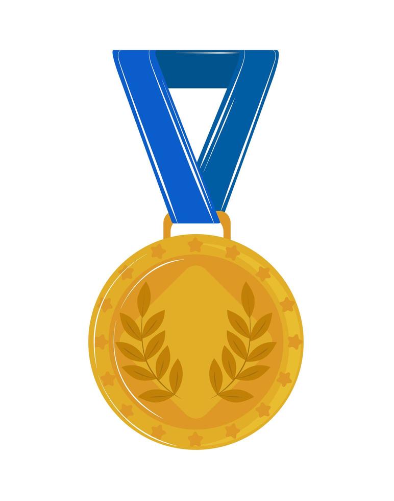 prix de la médaille du gagnant vecteur