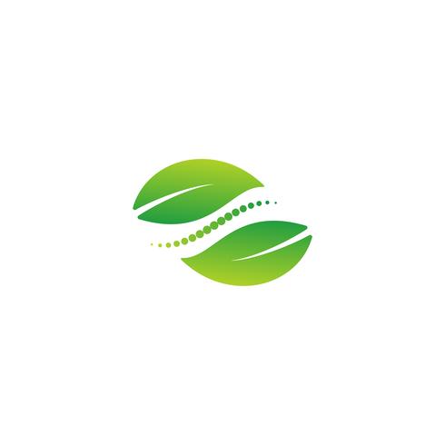 soins de santé nature logo design vector illustration élément icône