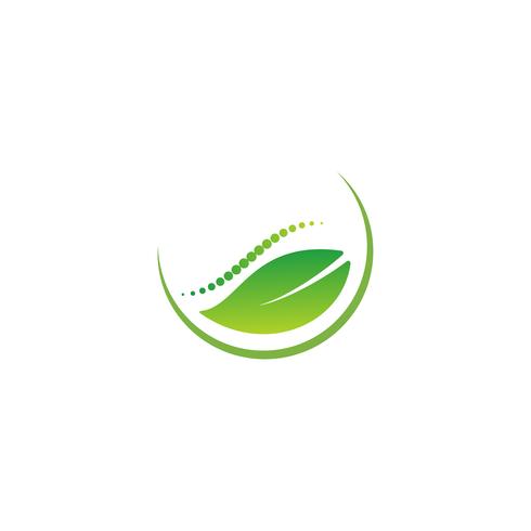 soins de santé nature logo design vector illustration élément icône