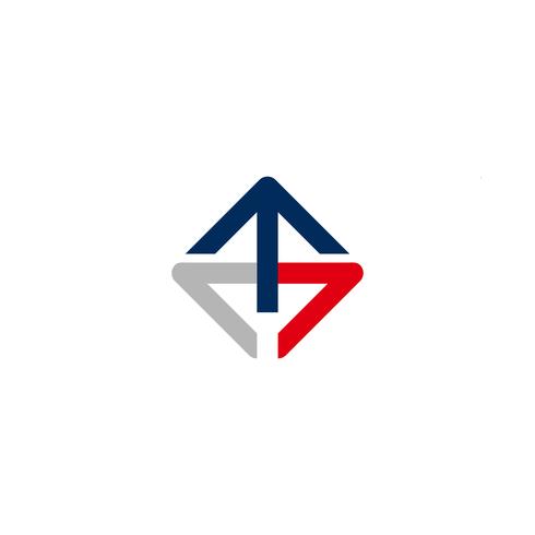 lettre TM logo abstrait modèle vector illustration élément icône