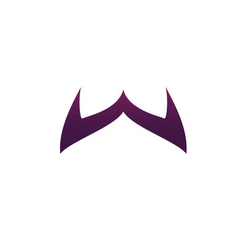 modèle de concept de lettre w logo design vecteur