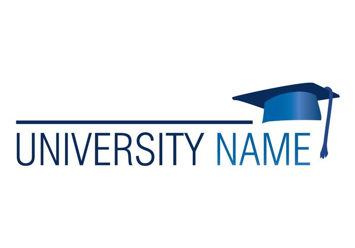 Logo vectoriel universitaire