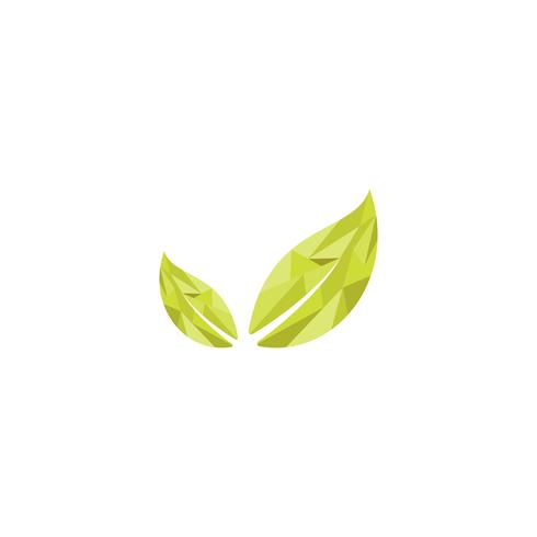 nature feuille logo design vector illustration élément icône