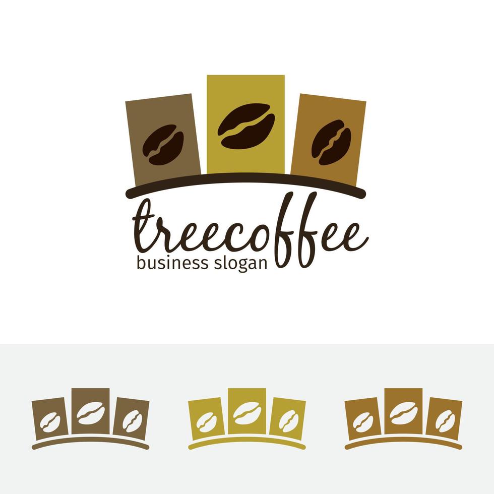 modèle de logo vectoriel de café-restaurant