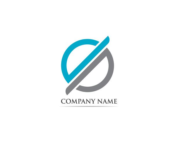 logo finance et vecteur de symboles