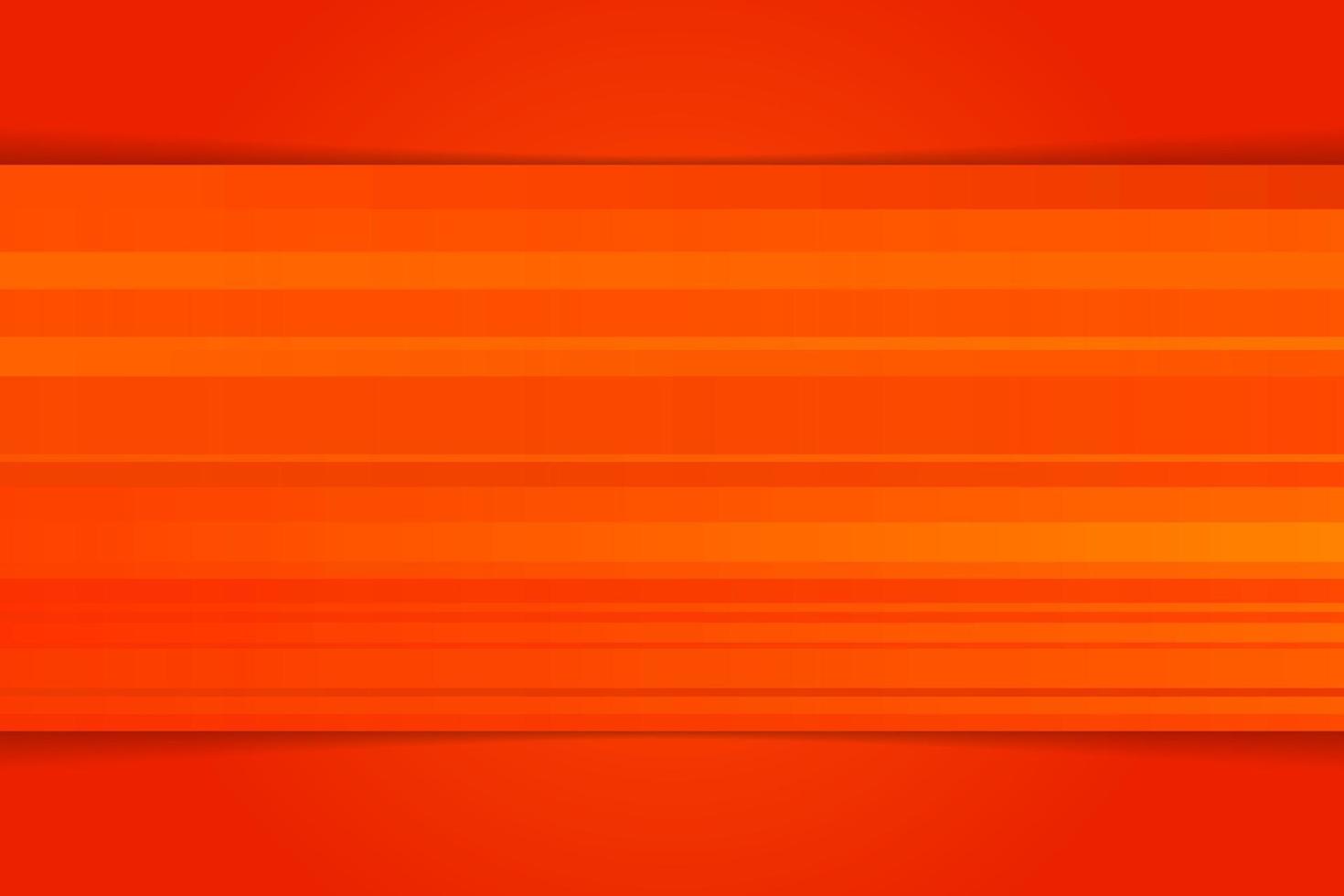 illustration vectorielle de fond abstrait orange, papier peint à rayures modernes vecteur