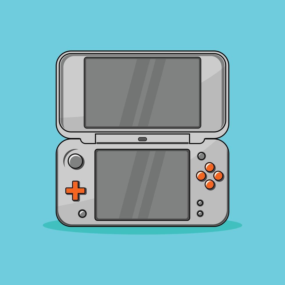 illustration d'un gameboy vecteur