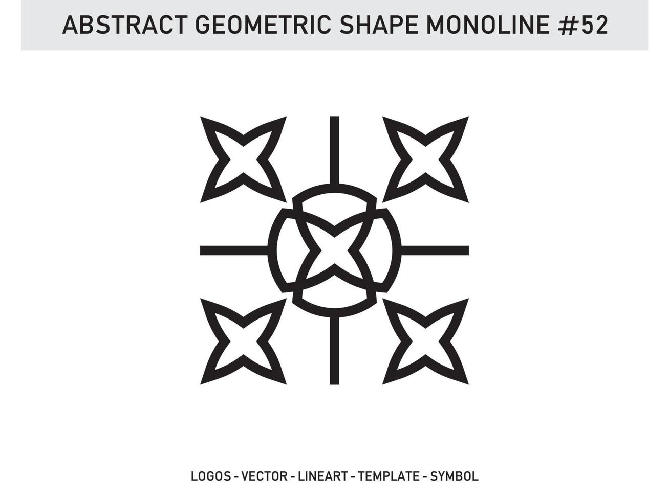 formes polygonales abstraites géométriques bordures élégantes symboles d'éléments de cadre vecteur gratuit