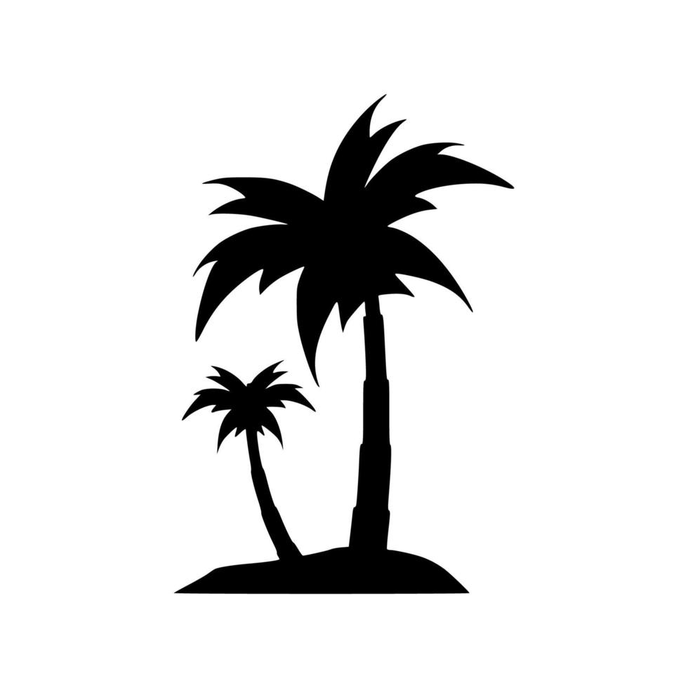 icône de plage ou logo isolé signe symbole illustration vectorielle vecteur