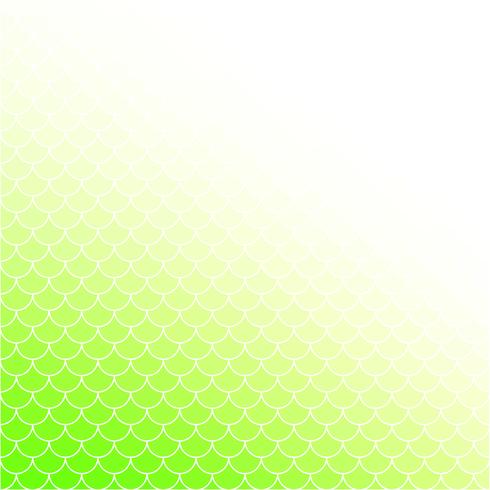 Motif de tuiles de toit vert, modèles de conception créative vecteur