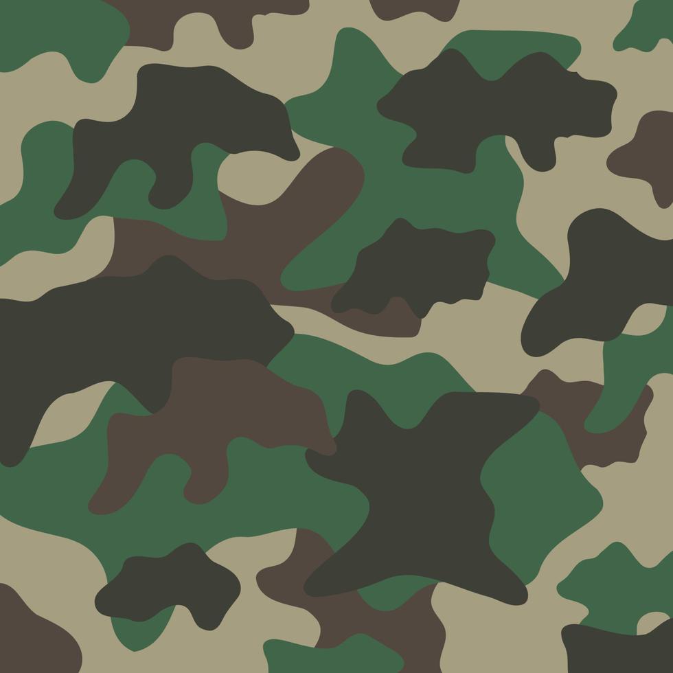 art de jungle forêt motif de rayures de camouflage arrière-plan militaire vecteur