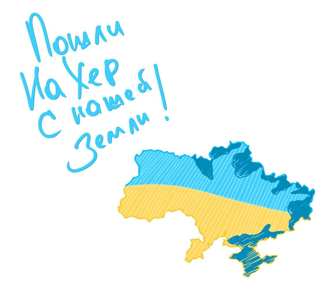 l'ukraine expulsera les occupants du pays vecteur