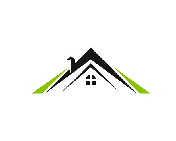 Property and Construction Home Création de logo pour enseigne corporative vecteur