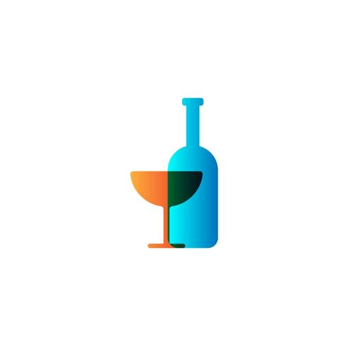 élément de cuisine chef logo design vector icon