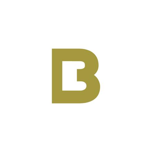 lettre B logo créatif modèle vecteur illustrateur