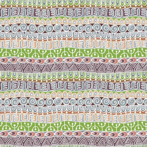 Motif festif tribal ethnique pour textile, papier peint, scrapbooking. vecteur