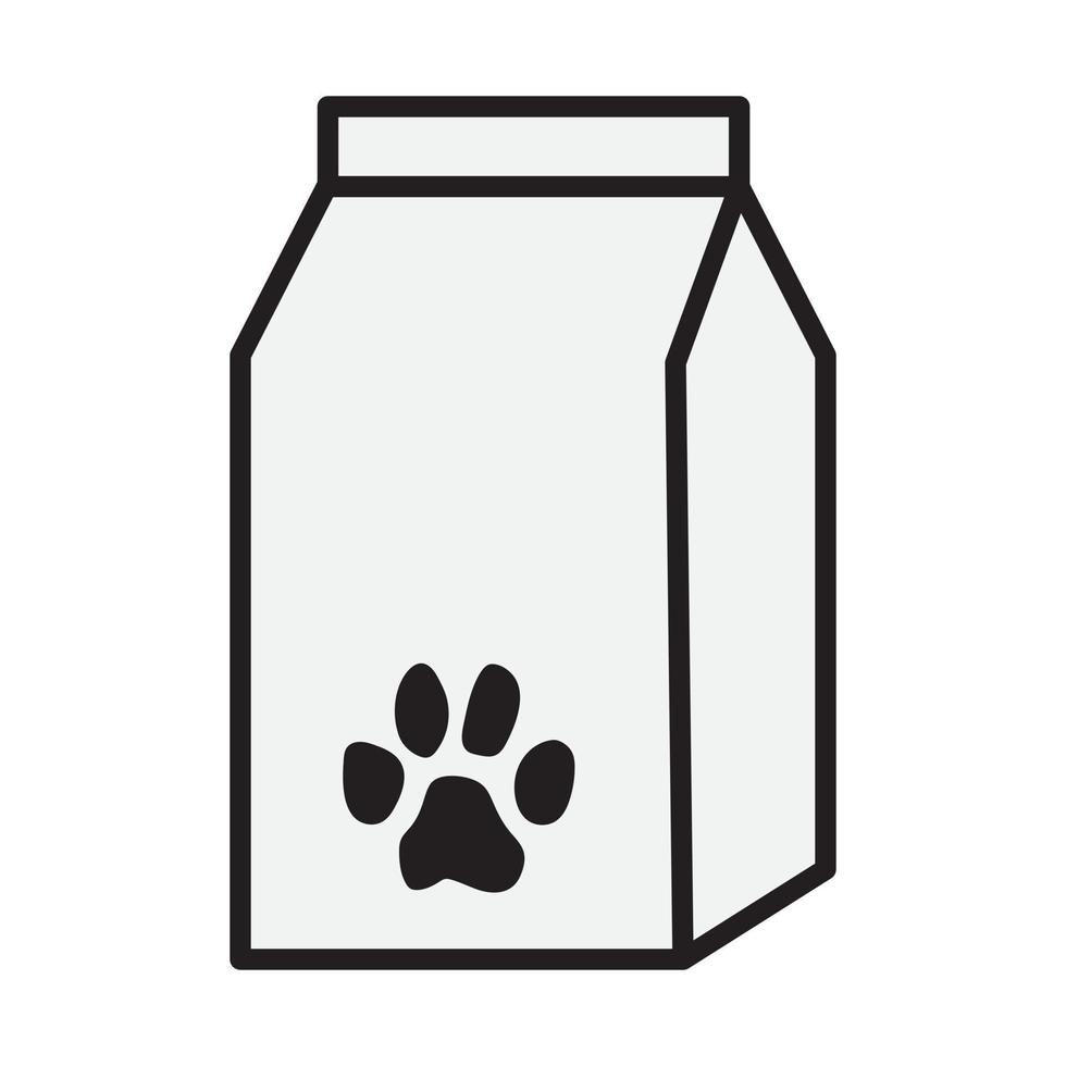 icône d'animal de compagnie de lait pour site Web, présentation, vecteur modifiable de symbole