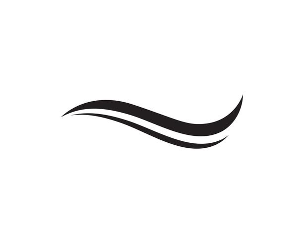Waves Beach logo et symboles modèle app icônes vecteur