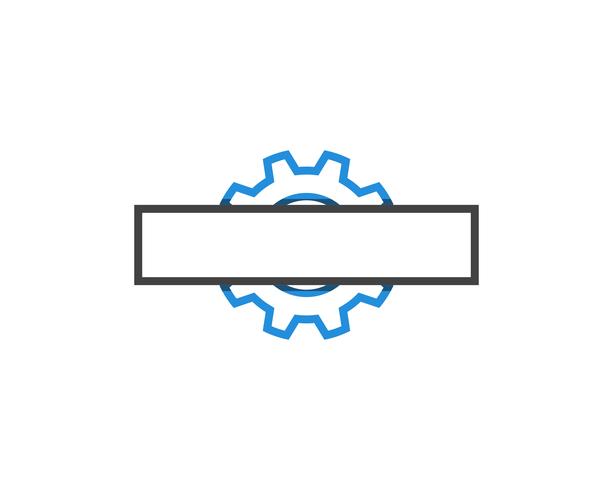 Gear Logo Template vector icon design illustration