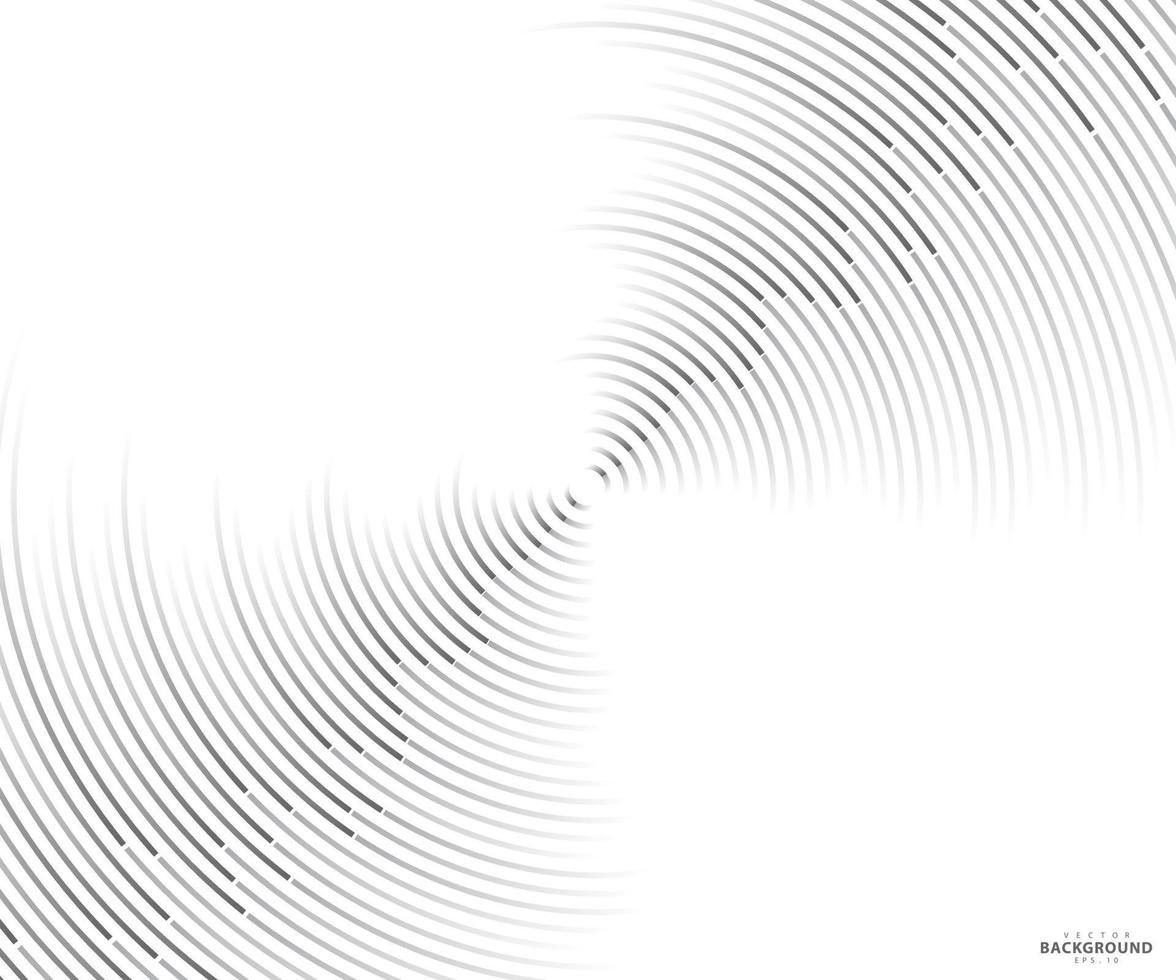 fond de cercle concentrique. motif de ligne de cercle. vecteur