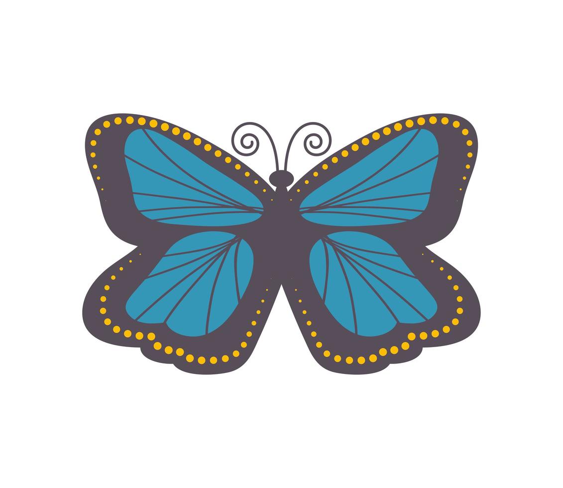 icône plate de vecteur de papillon