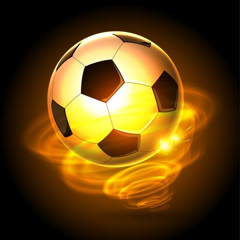 Ballon de soccer Fire Cyclone vecteur