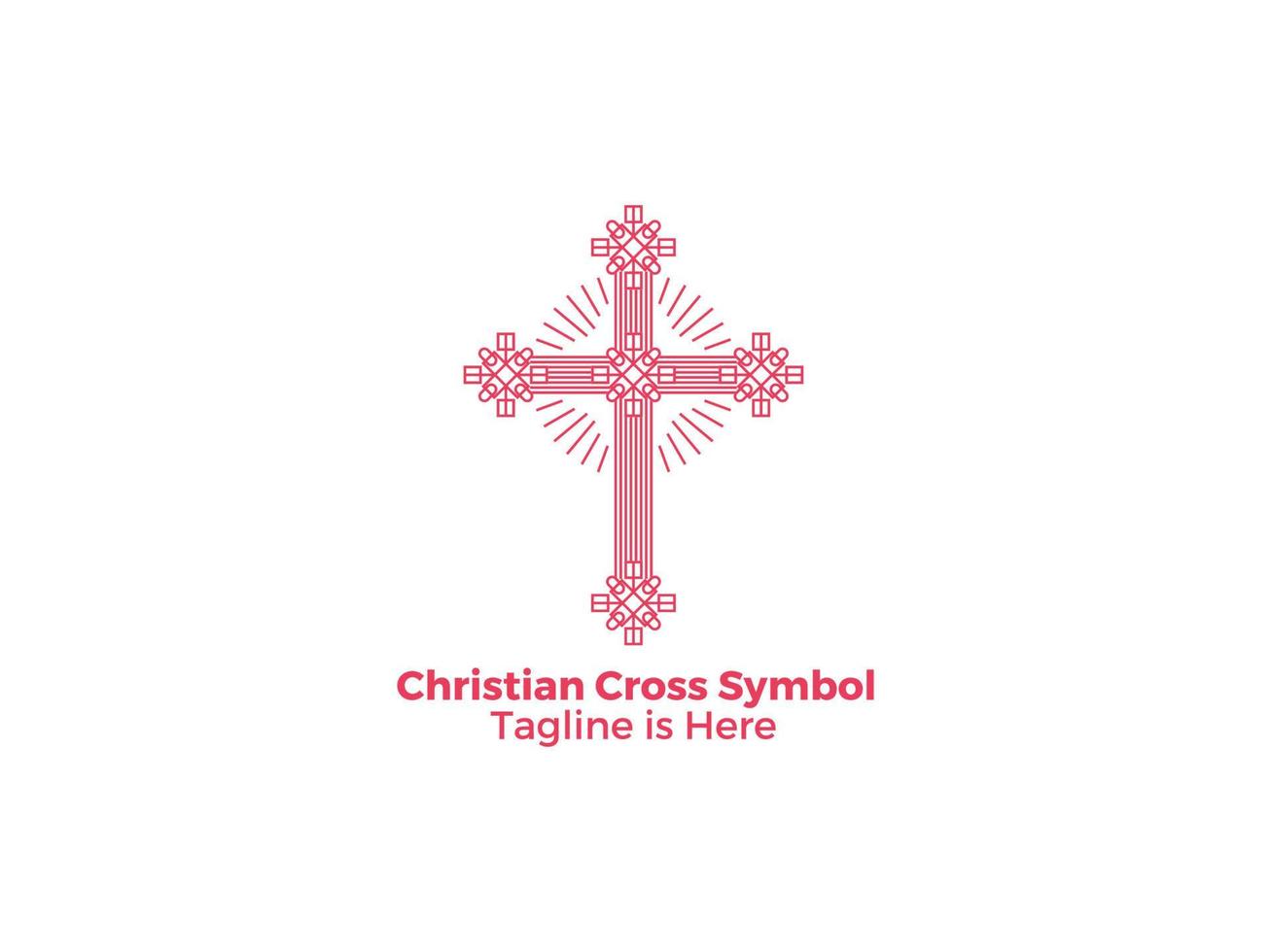 croix religion catholicisme symboles chrétiens église jésus vecteur gratuit