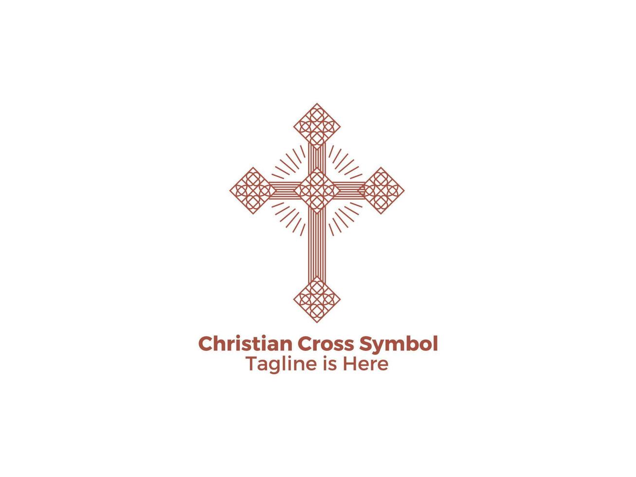 croix symboles chrétiens catholicisme religion paix jésus vecteur gratuit