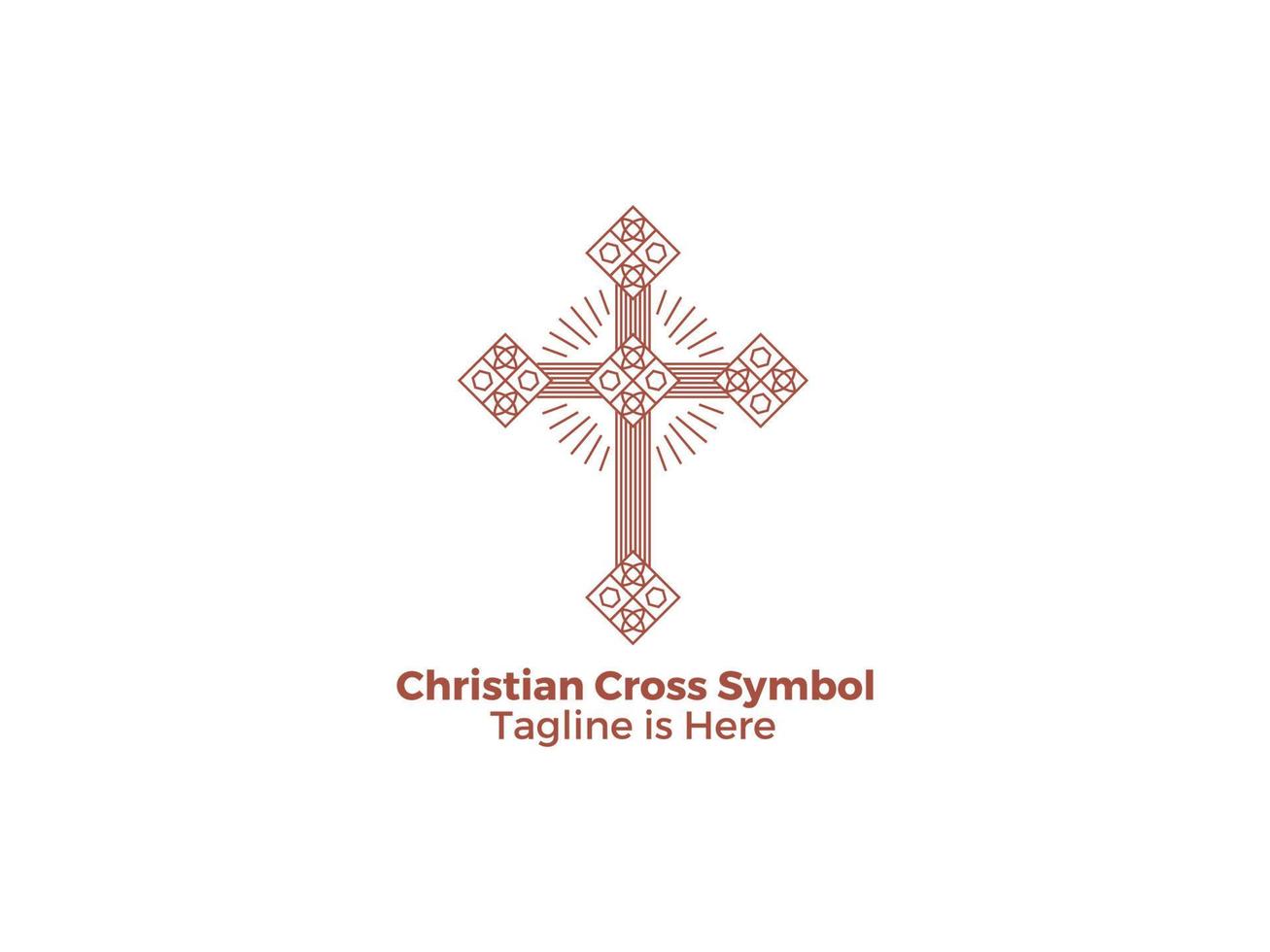 croix symboles chrétiens catholicisme religion paix jésus vecteur gratuit