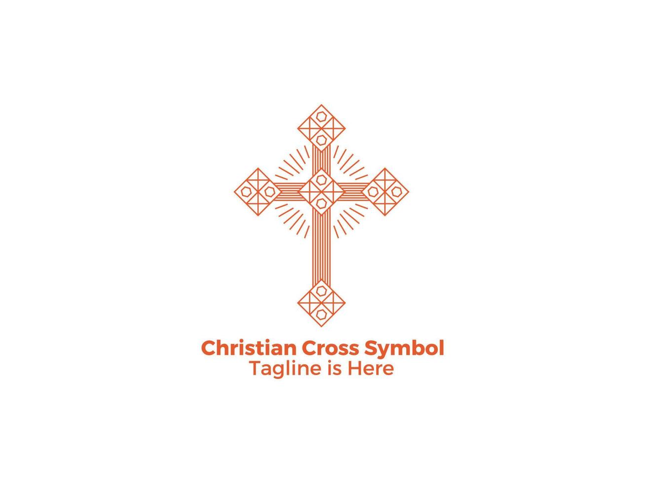 croix symboles chrétiens catholicisme religion paix jésus vecteur gratuit