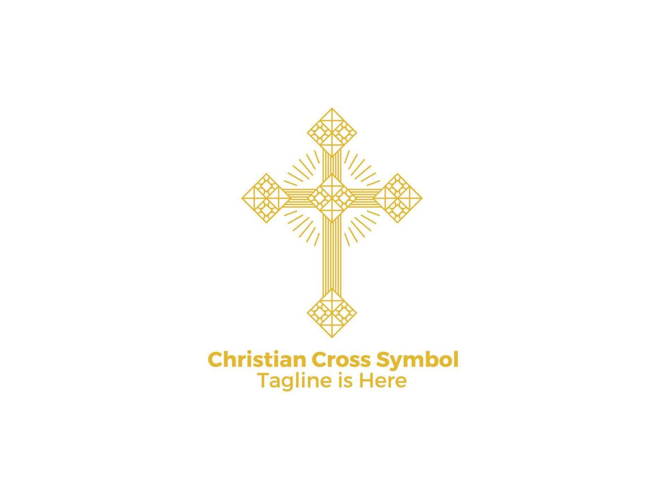 croix symboles chrétiens catholicisme religion paix jésus vecteur gratuit