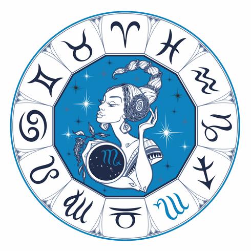 Le Signe Astrologique Scorpion En Belle Fille Horoscope Astrologie Vecteur Telecharger Vectoriel Gratuit Clipart Graphique Vecteur Dessins Et Pictogramme Gratuit