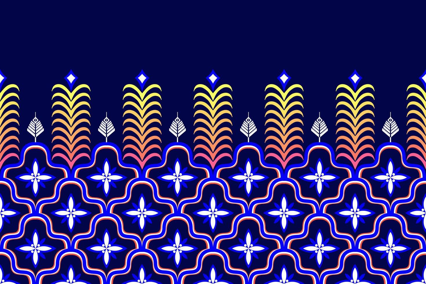 conception de motifs ethniques marocains. tapis en tissu aztèque ornement mandala chevron indigène décoration textile papier peint. dinde tribale broderie traditionnelle indienne africaine fond d'illustrations vectorielles vecteur