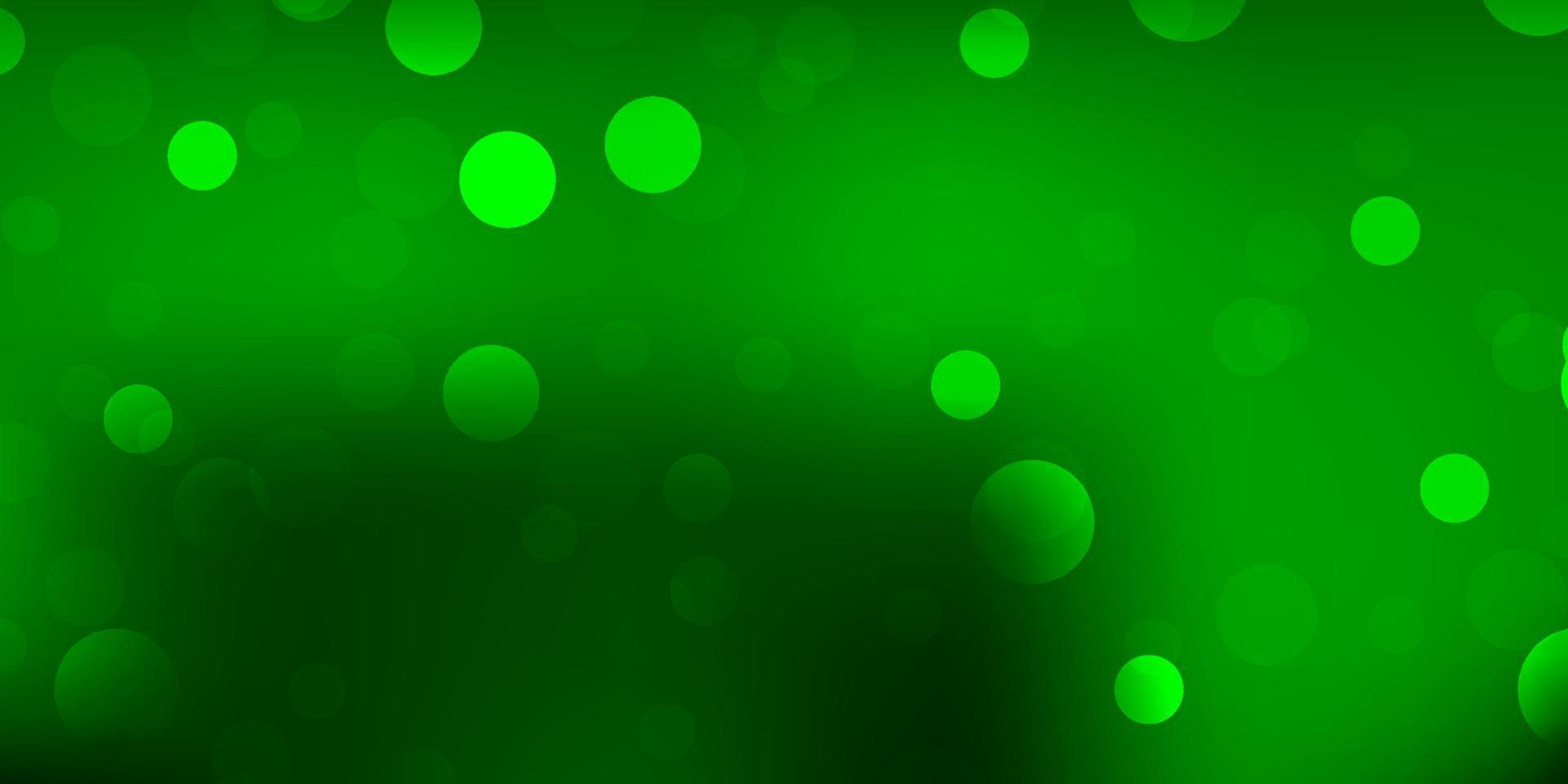 toile de fond de vecteur vert foncé avec des formes chaotiques.