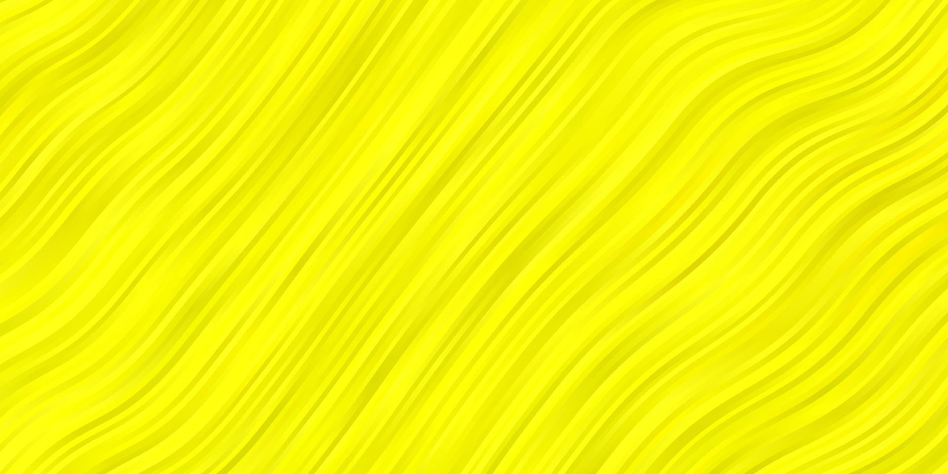 texture vecteur jaune clair avec arc circulaire.