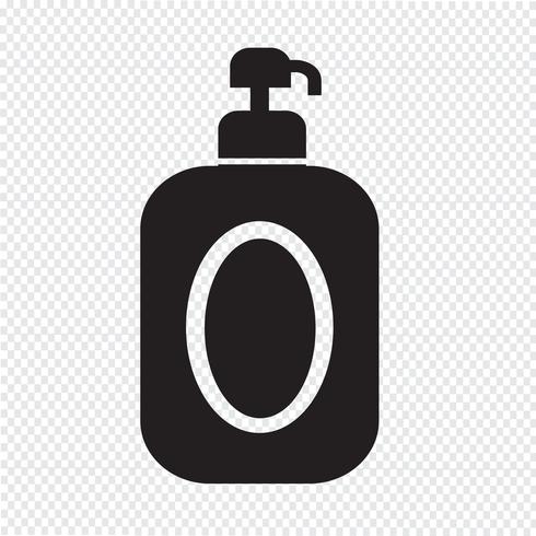 shampoing icône symbole signe vecteur