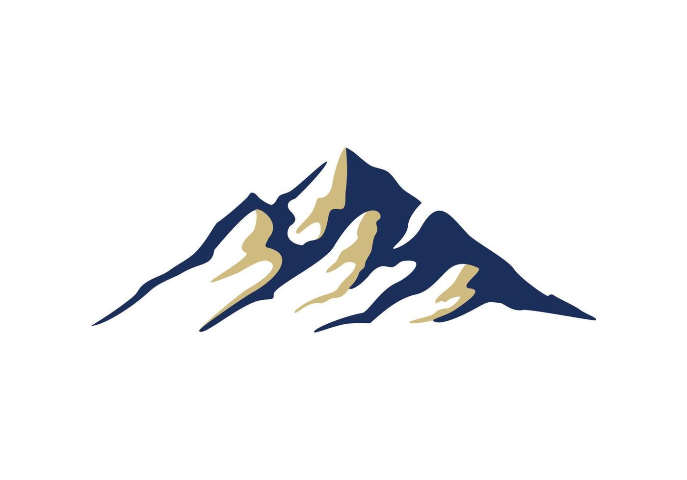 volcan mont logo icône symbole design inspiration vecteur