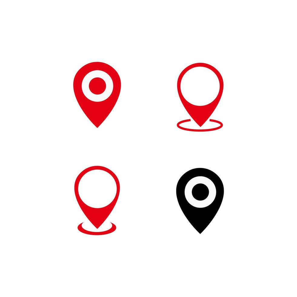 icône de vecteur de localisation. symbole de lieu. pictogramme gps, signe de vecteur plat isolé sur fond blanc. illustration vectorielle simple pour la conception graphique et web.