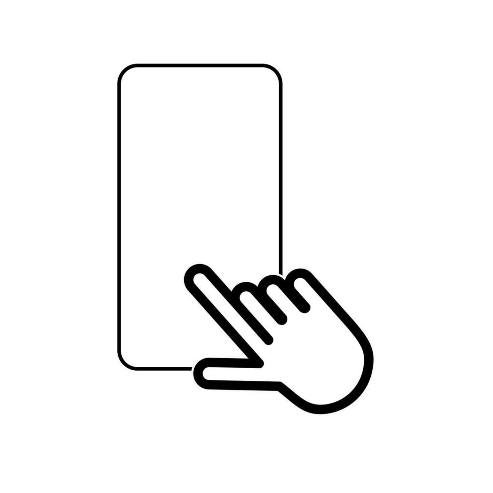 jeu d'icônes de clic à la main. vecteurs d'icône de pointeur. vecteurs d'icône de curseur de main vecteur