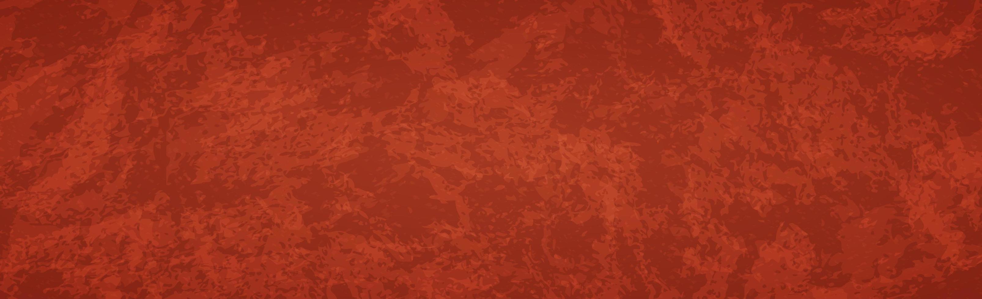 Panoramique rouge abstrait grunge foncé texturé - vecteur