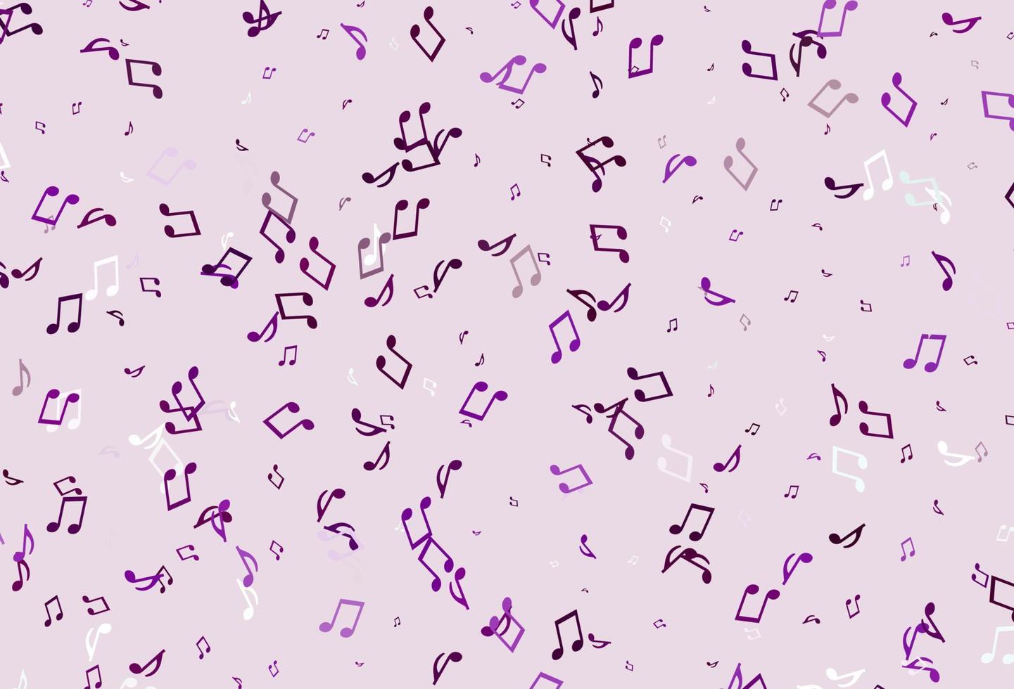 motif vectoriel coloré clair avec des éléments de musique.